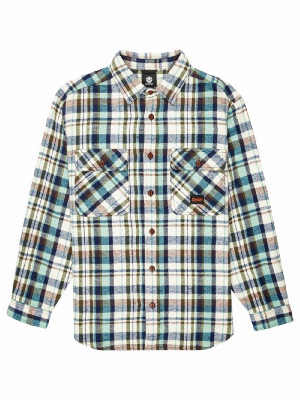 Element Hueco Classic Shirt Men’s Soft Flannel Medium